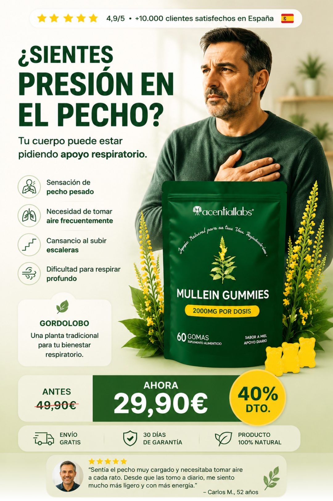 Gomitas de Gordolobo | Para cuando Sientes que el Aire no Entra del Todo