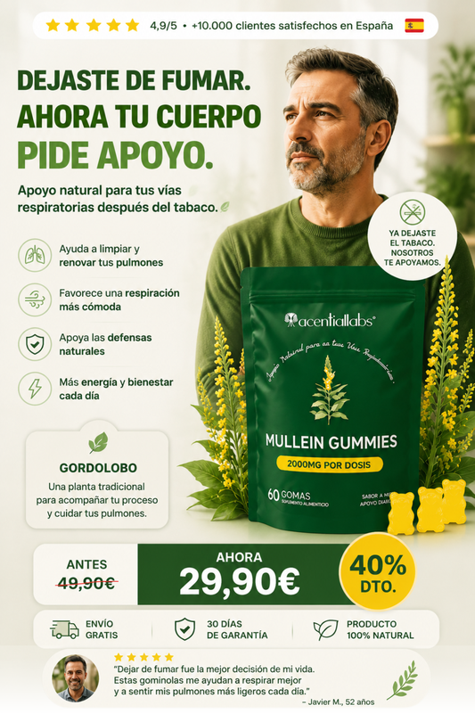 Gomitas de Gordolobo | Acompaña la Recuperación de tus Vías Respiratorias